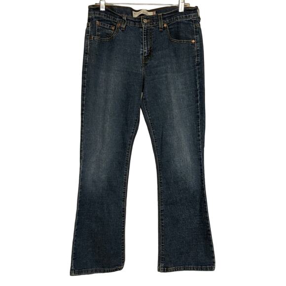 Levi's 515 Nouveau Bootcut Jeans Denim 10 S (Short) - Picture 1 of 8
